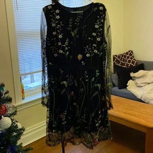 XXL flower dress